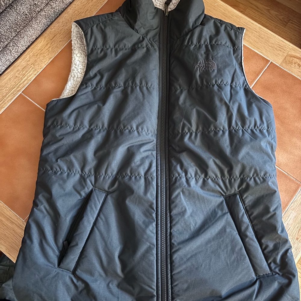 The North Face navy Insulated Vest
